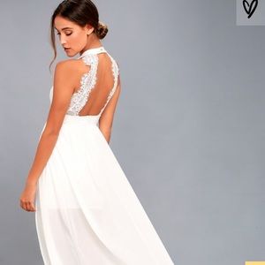My beloved white maxi dress